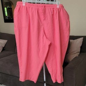 NWT C D Daniels sz 3x capris